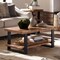 Alaterre Furniture Alpine Natural Live Edge Wood Coffee Table, Height: 18 AWAA1120S - alternate 7